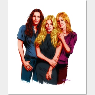 The Dixie Chicks - An illustration by Paul Cemmick Posters and Art